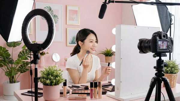 国产自拍美妆教程视频