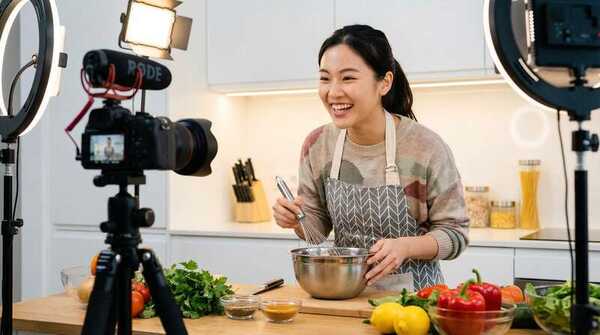 国产自拍美食制作视频